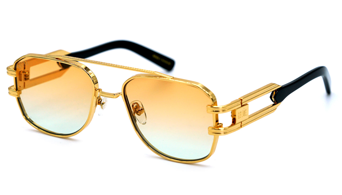 Lunettes de soleil 9five Royal XL Gold