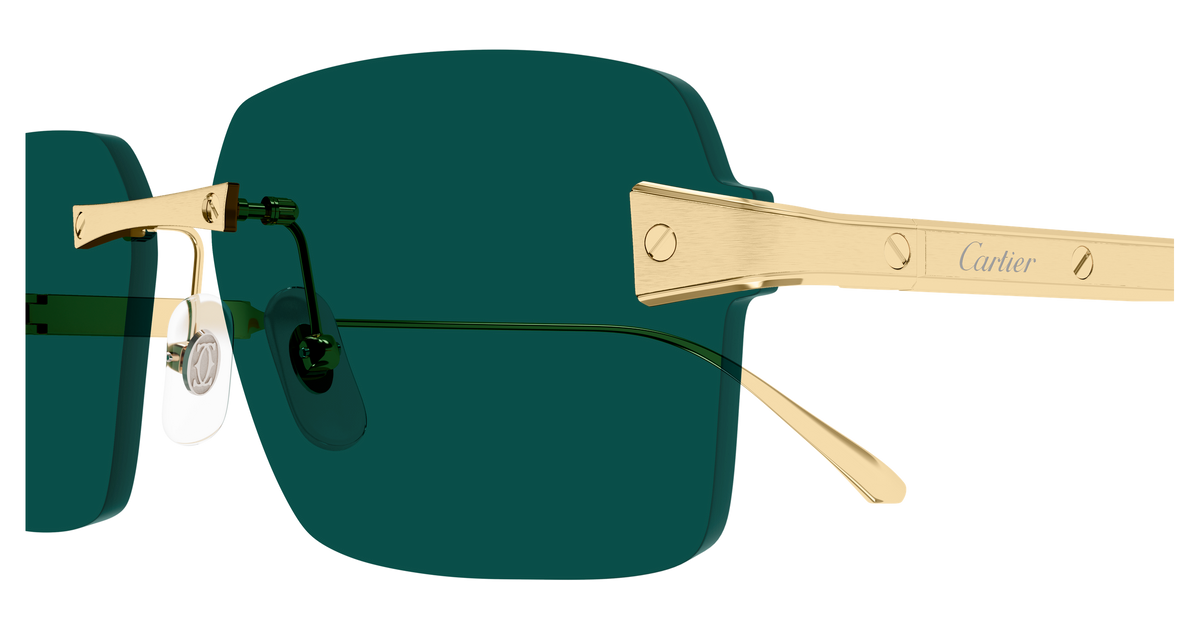 Lunettes de soleil Cartier Exception CT0652S 004 63-15 vue 3