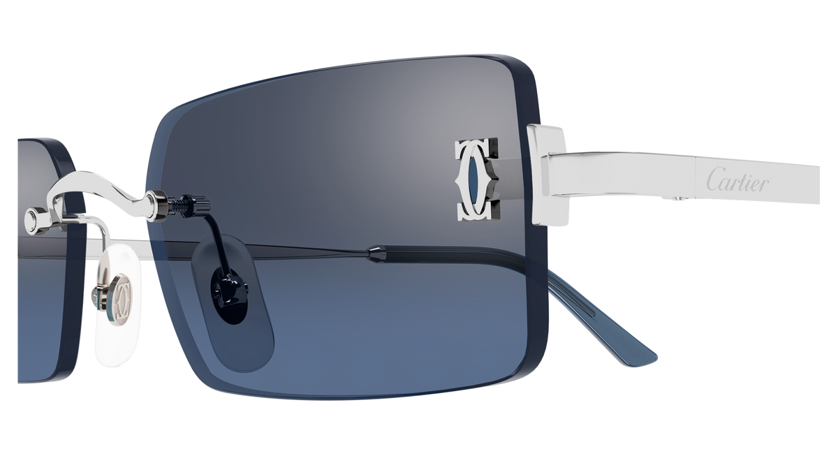 Lunettes de soleil Cartier Core Range CT0672S 006 56-18 vue 3