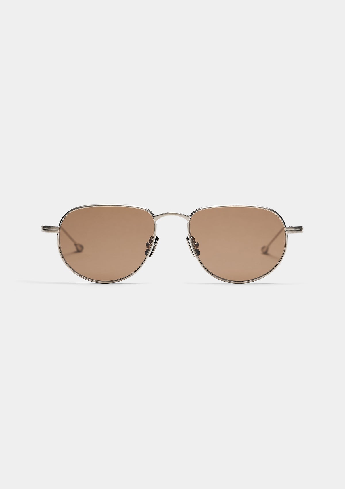 Lunettes de soleil Peter and May TT20 Savant Brushed Silver Latte