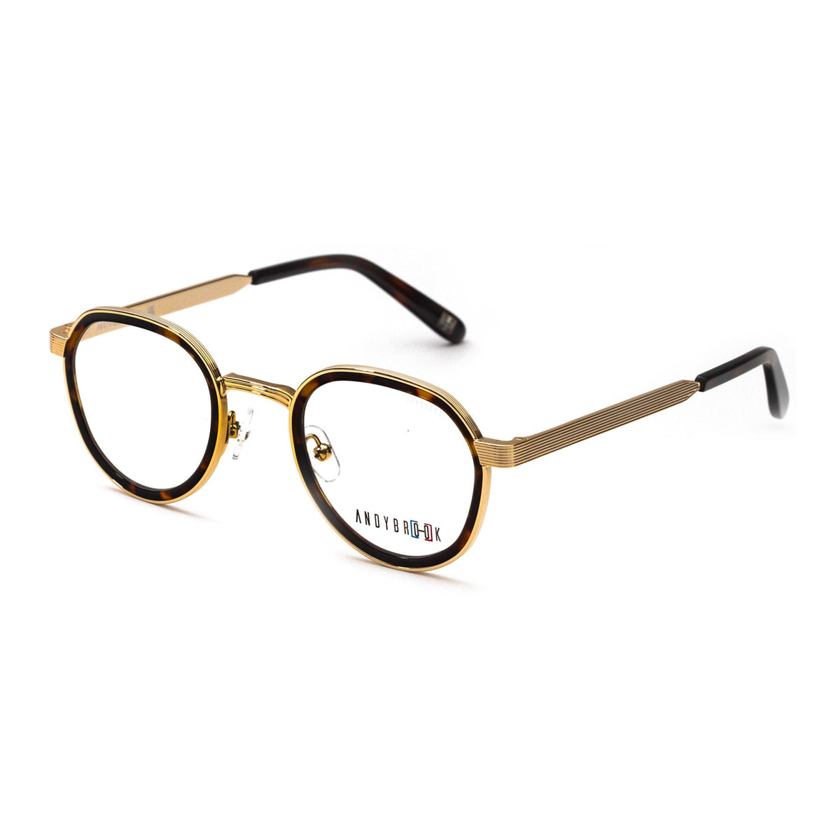 Lunettes de vue Andy Brook Cody C108 Écaille / doré profil