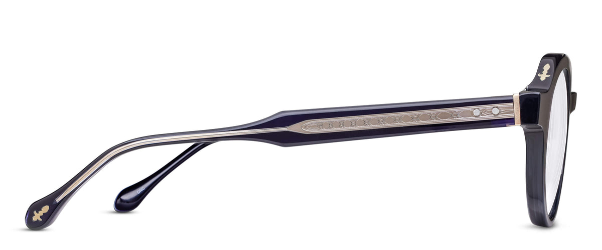 Matsuda M1032 Dark Navy Crystal profil
