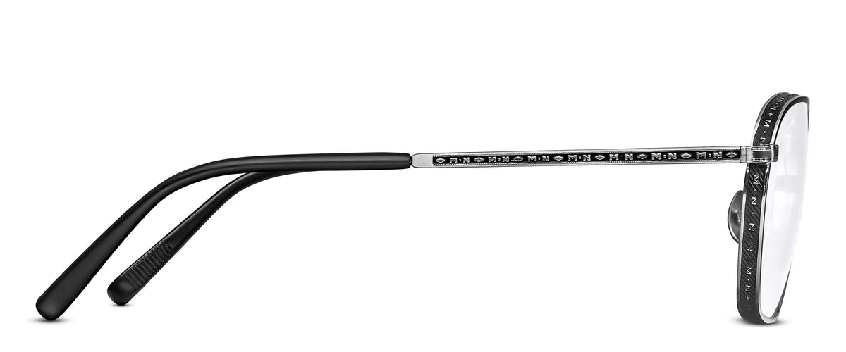 Matsuda M3101 Palladium White - Matte Black profil