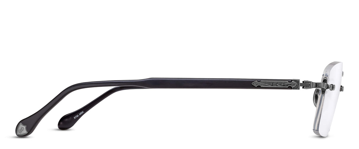 Matsuda M5009 Ruthenium - Matte Black profil
