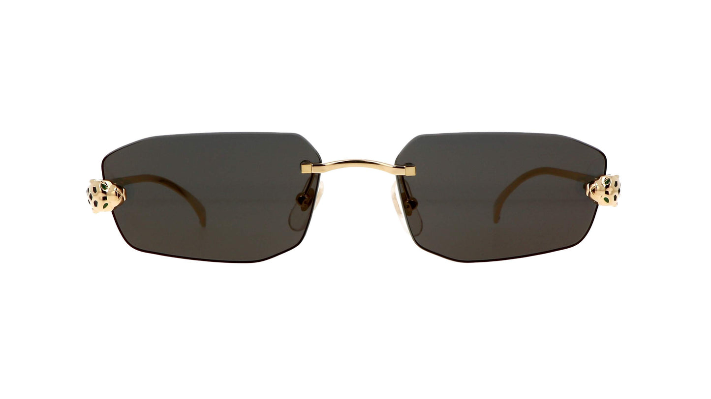 Lunettes de soleil Cartier Panthère de Cartier CT0474S 001 56-18