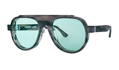 Thierry Lasry CLANDESTY 120 Mint Green détail