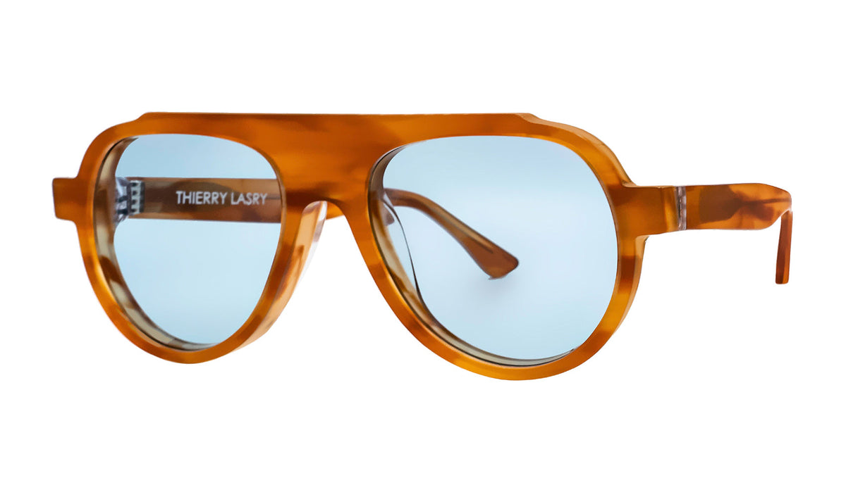 Thierry Lasry CLANDESTY 117 Light Blue détail