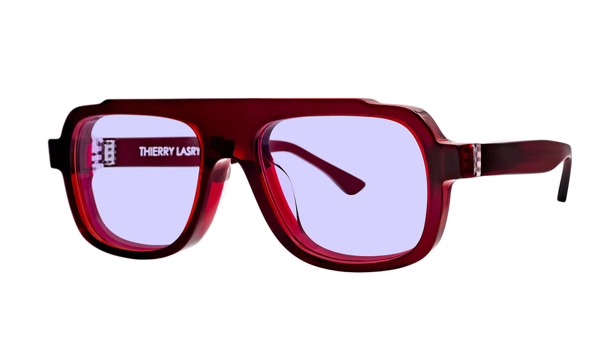 Thierry Lasry NEGATIVY SUN 509 Purple détail