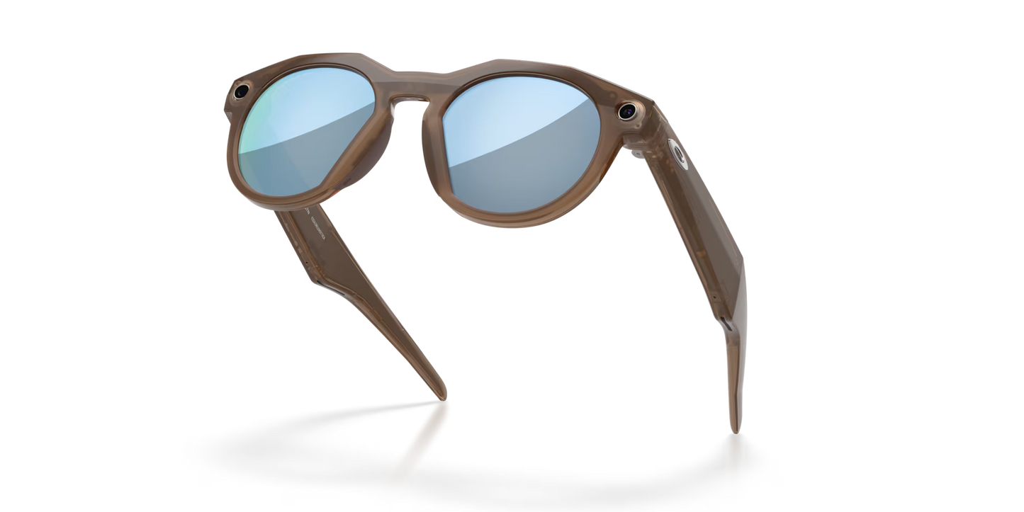 Oakley Meta HSTN 00W8002 prizm deep water polarized , brown smoke