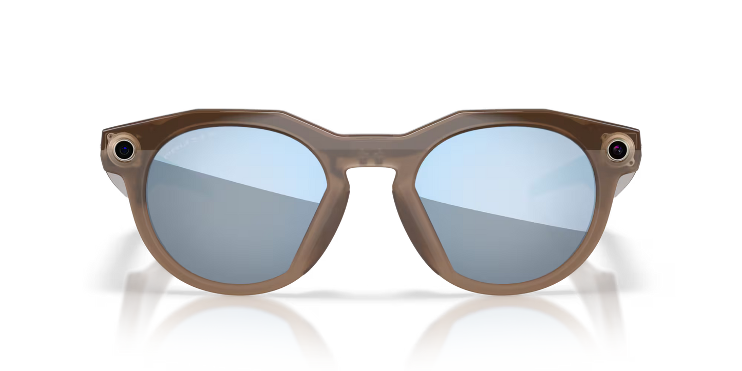 Oakley Meta HSTN 00W8002 prizm deep water polarized , brown smoke