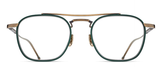 Matsuda M3149 Antique Gold - Bottle Green
