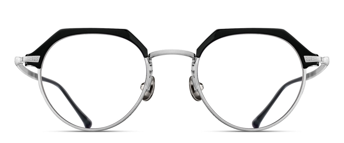 Matsuda M2064 Black - Brushed Silver