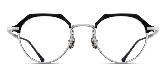 Matsuda M2064 Black - Brushed Silver