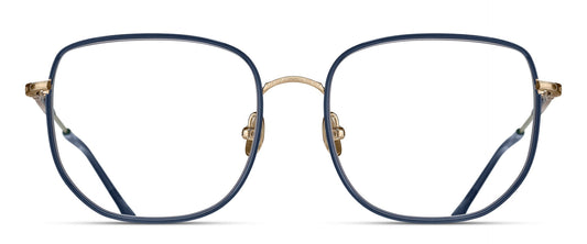 Matsuda M3158 Brushed Gold - Navy