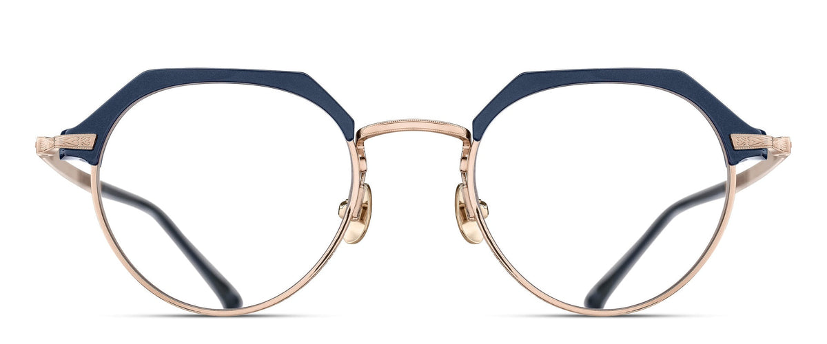 Matsuda M2064 Navy - Rose Gold