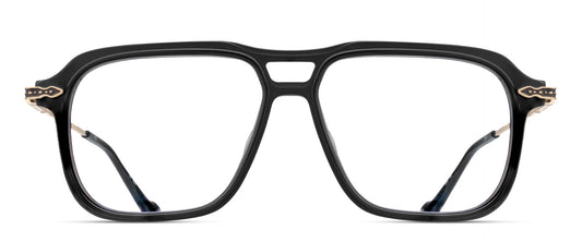 Matsuda M2062 Matte Black - Brushed Gold