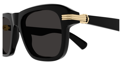 Lunettes de soleil Cartier Core Range CT0657S 001 55-19 vue 3