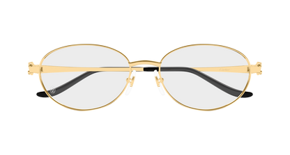 Lunettes de vue Cartier Core Range CT0677O 001 52-17 vue 2