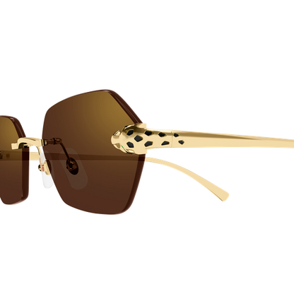 Lunettes de soleil Cartier Exception CT0636S 002 55-18