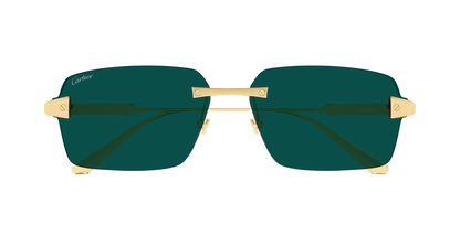 Lunettes de soleil Cartier Exception CT0652S 004 63-15 vue 2