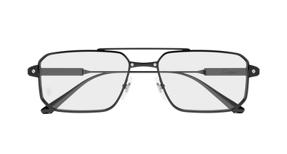 Lunettes de vue Cartier Exception CT0654O 003 57-17 vue 2