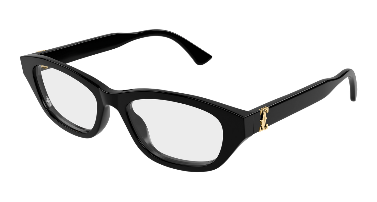 Lunettes de vue Cartier Contemporary CT0668O 001 52-17