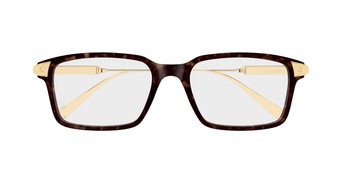 Lunettes de vue Cartier Exception CT0653O 004 53-18 vue 2