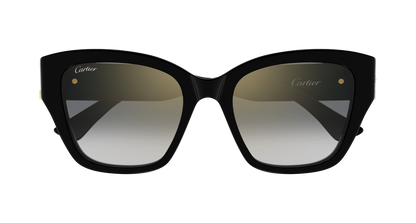 Lunettes de soleil Cartier Contemporary CT0666S 001 53-19 vue 2