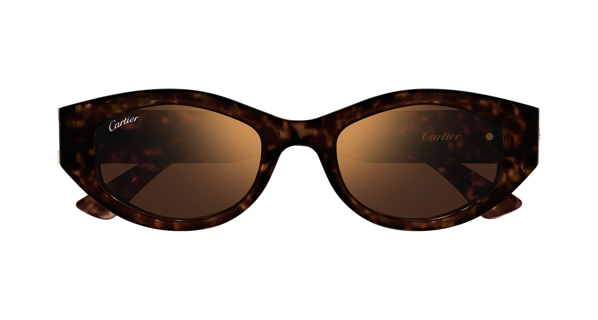 Lunettes de soleil Cartier Contemporary CT0667S 002 51-20 vue 2