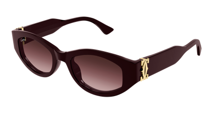 Lunettes de soleil Cartier Contemporary CT0667S 003 51-20