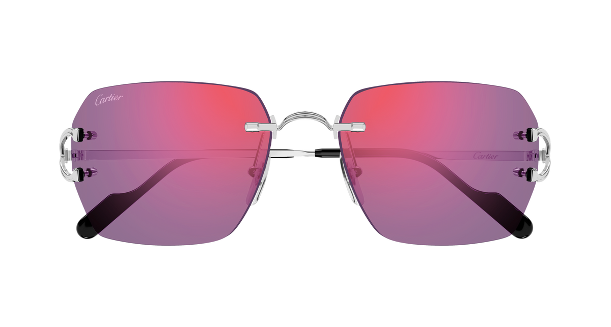 Lunettes de soleil Cartier Core Range CT0664S 003 59-17 vue 2