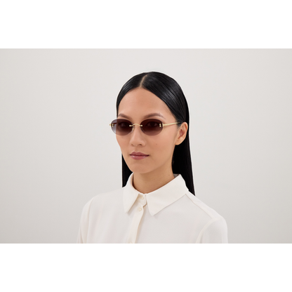 Lunettes de soleil Cartier Core Range CT0642SA 001 54-18