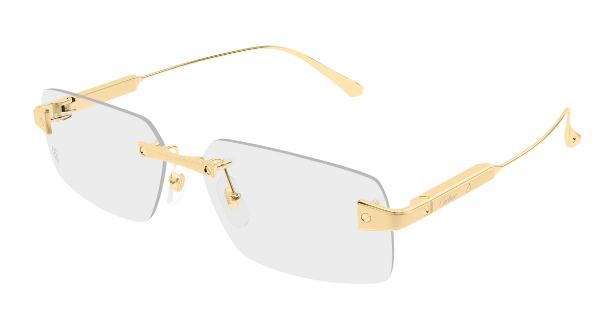 Lunettes de vue Cartier Exception CT0655O 001 59-15