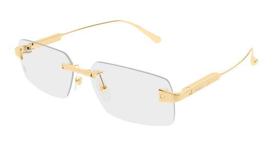 Lunettes de vue Cartier Exception CT0655O 001 59-15