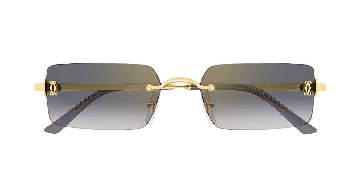 Lunettes de soleil Cartier Core Range CT0672S 005 56-18 vue 2