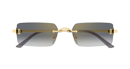 Lunettes de soleil Cartier Core Range CT0672S 005 56-18 vue 2