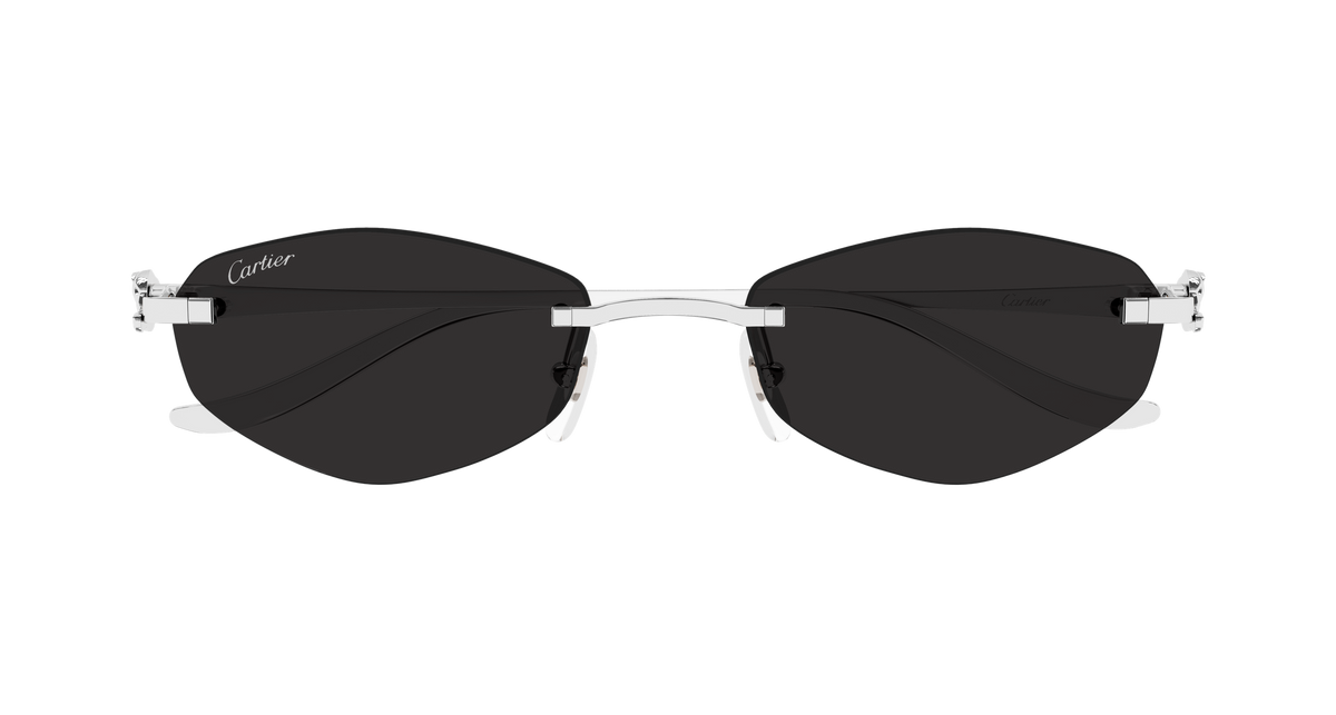 Lunettes de soleil Cartier Core Range CT0675S 002 55-19 vue 2