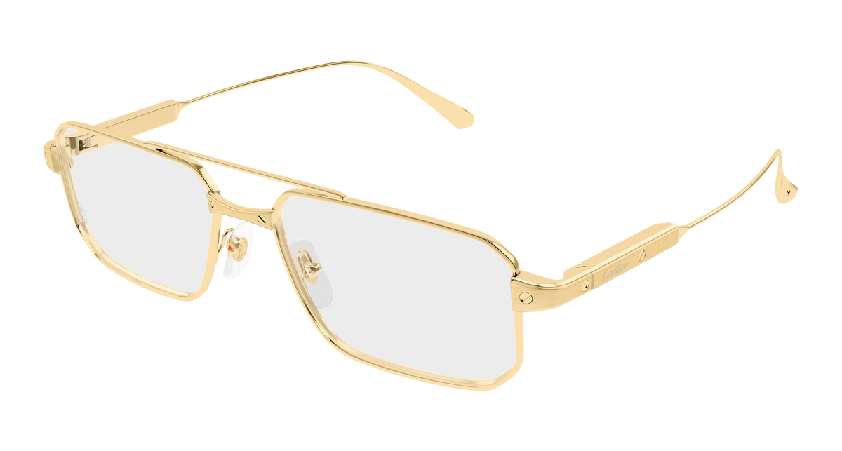 Lunettes de vue Cartier Exception CT0654O 001 57-17