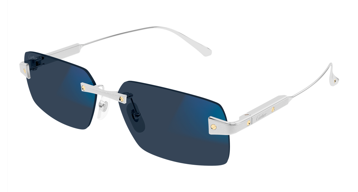 Lunettes de soleil Cartier Exception CT0655S 001 59-15 vue 3