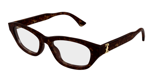 Lunettes de vue Cartier Contemporary CT0668O 002 52-17