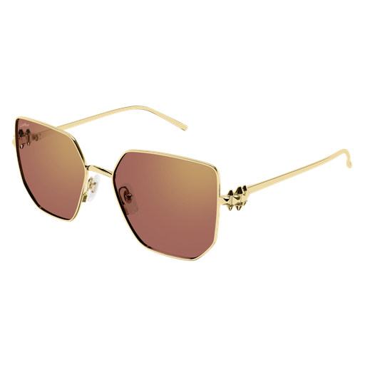 Lunettes de soleil Cartier Exception CT0645S 003 56-17