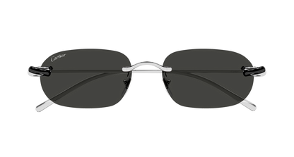 Lunettes de soleil Cartier Exception CT0686S 001 55-18 vue 2