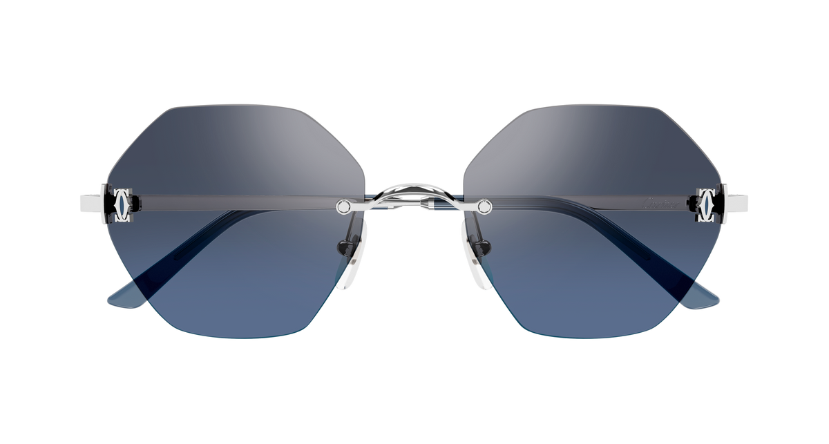 Lunettes de soleil Cartier Core Range CT0671S 002 54-20 vue 2