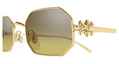 Lunettes de soleil Cartier Exception CT0682S 010 53-21 vue 3