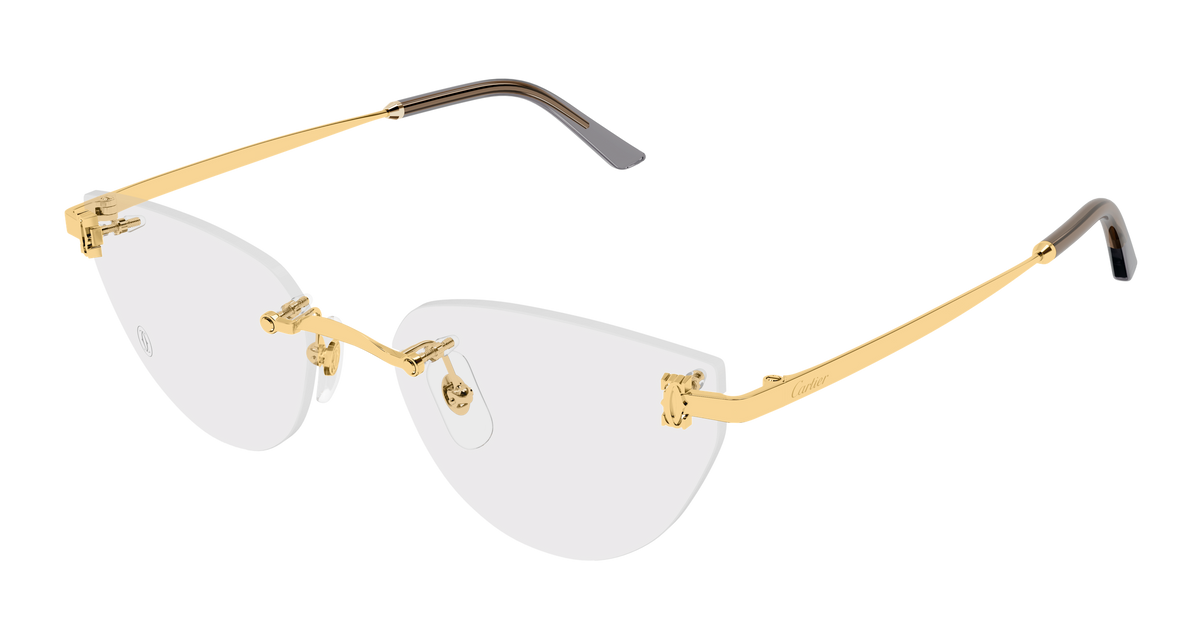 Lunettes de vue Cartier Core Range CT0673O 001 54-17