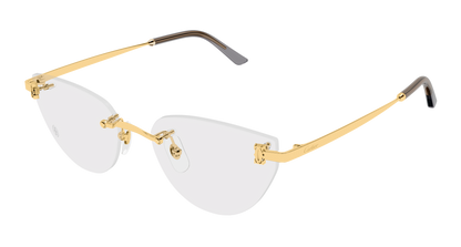 Lunettes de vue Cartier Core Range CT0673O 001 54-17