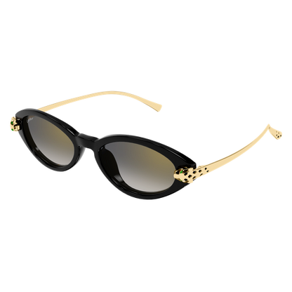 Lunettes de soleil Cartier Exception CT0634S 001 52-18