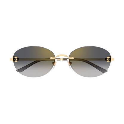 Lunettes de soleil Cartier Core Range CT0642SA 001 54-18