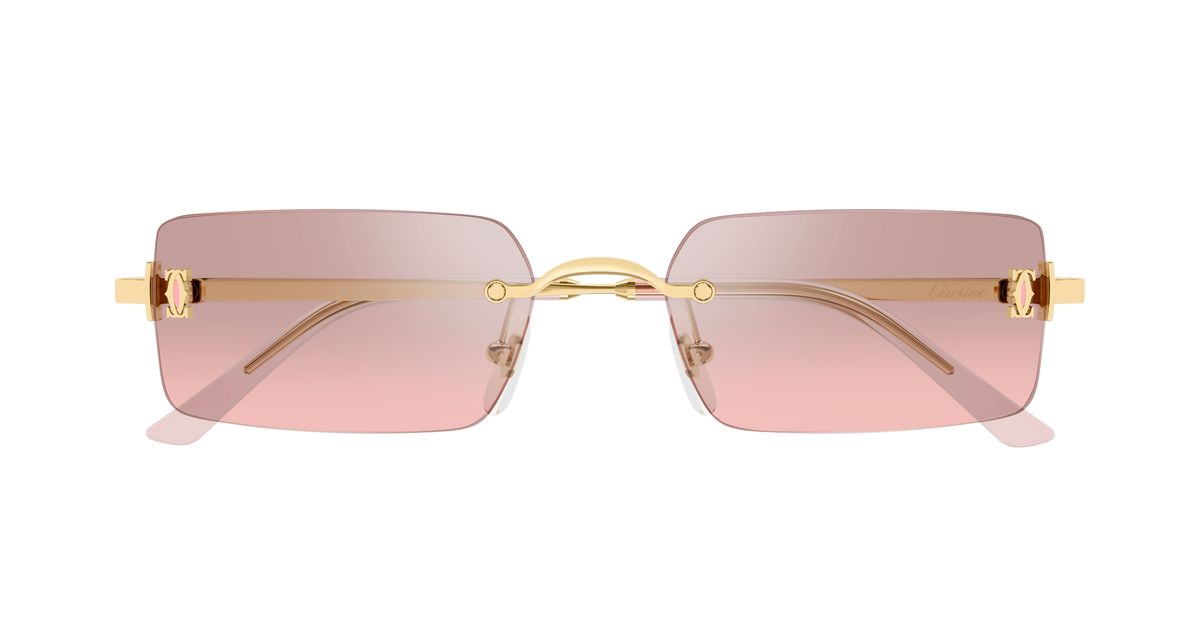 Lunettes de soleil Cartier Core Range CT0672S 004 54-18 vue 2