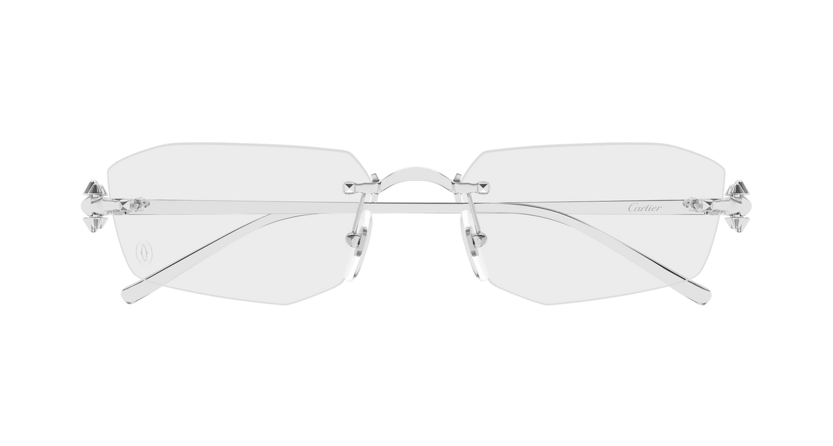 Lunettes de vue Cartier Exception CT0683O 002 56-18 vue 2